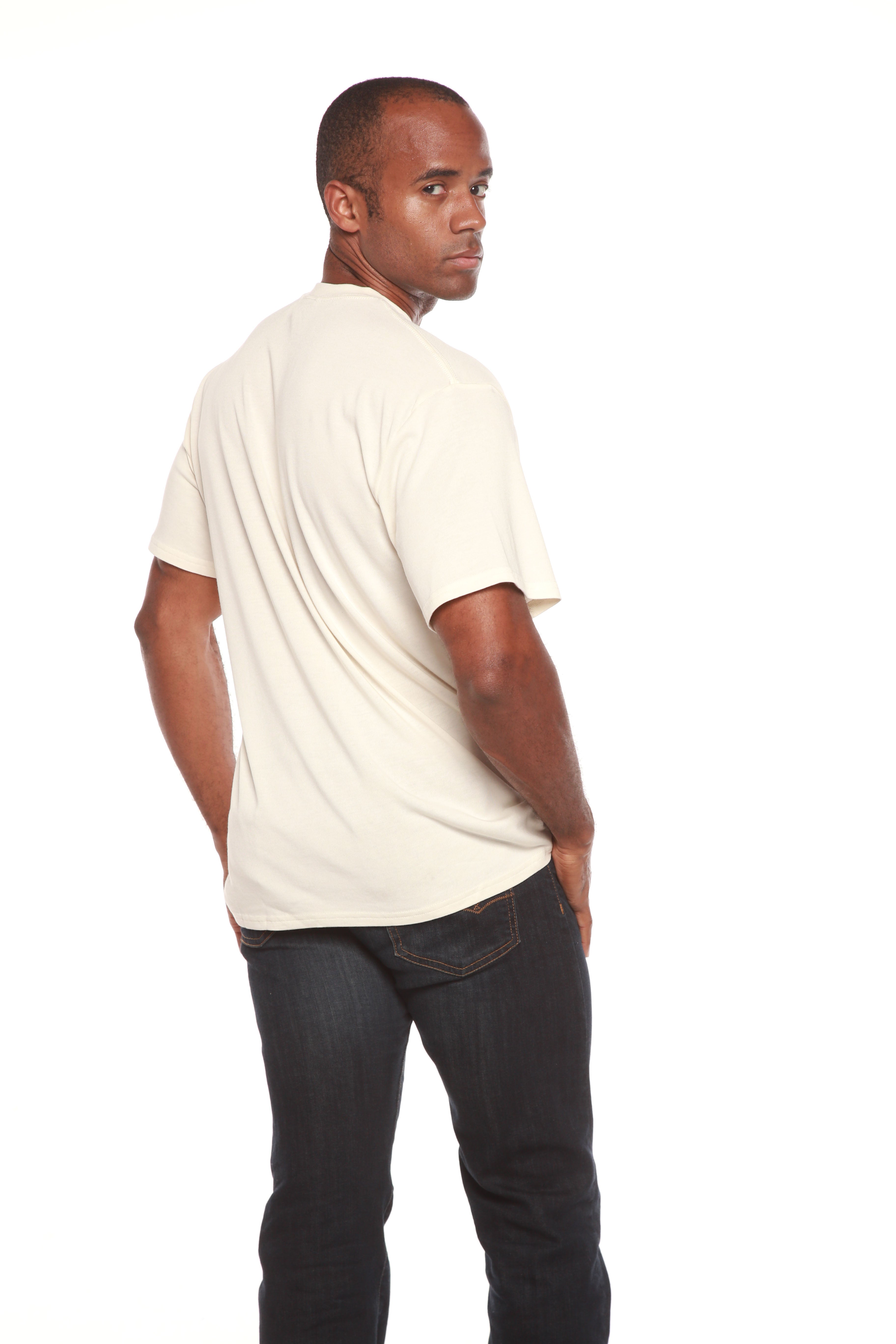 The Original Men's Bamboo Viscose/Organic Cotton Short Sleeve T-Shirt - Classic Cut